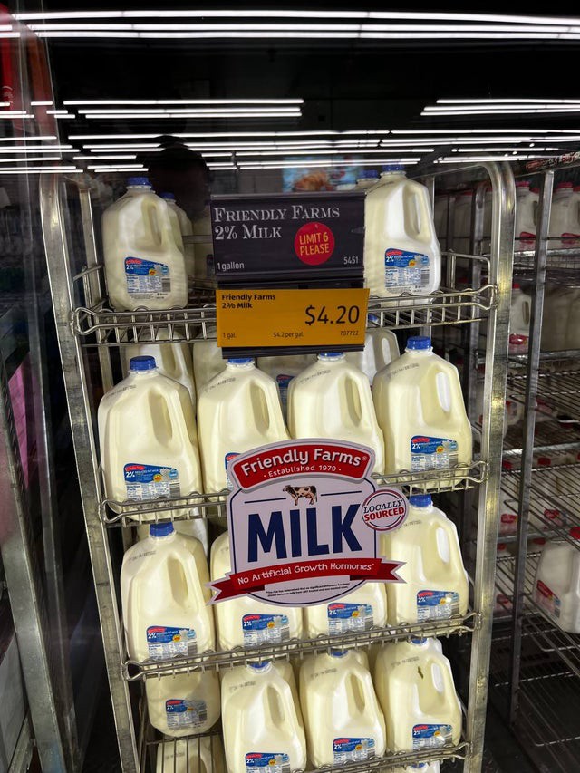 aldi scarcity milk example