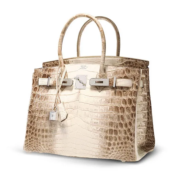 The Himalayan Croc Birkin, the brand's most expensive piece valued at $432k in 2014.